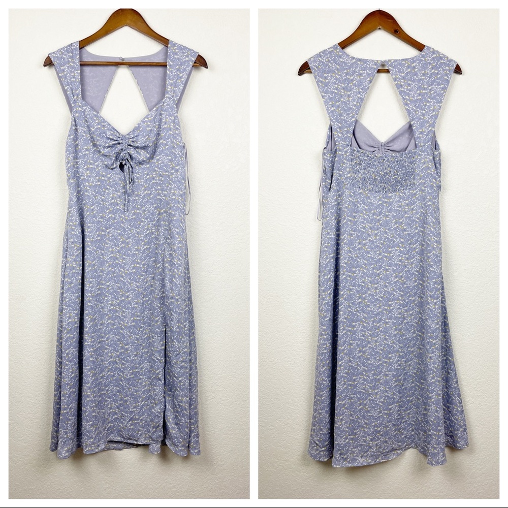 ASTR The Label Floral Midi Dress